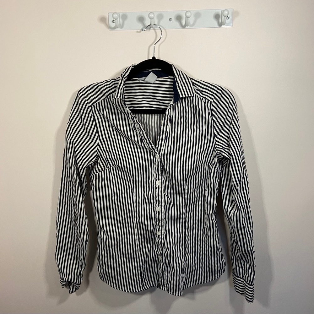 Striped Women’s Dress Shirt